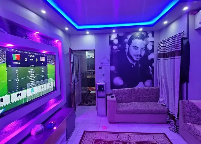 استديو غرفة نوم و ريسبشن و روف تراس