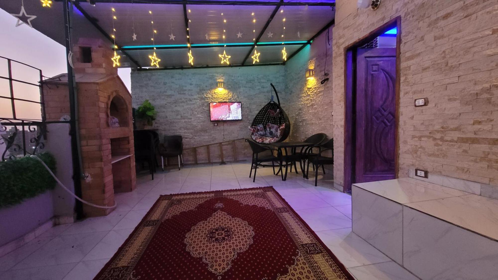 Apartment استديو غرفة نوم و ريسبشن و روف تراس